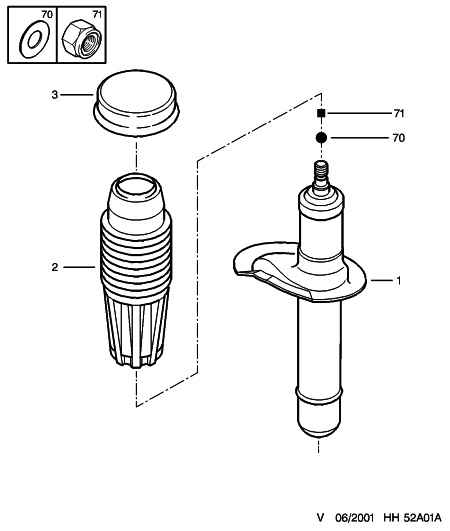 PSA 5202 Q0 - Ammortizzatore www.autoricambi360.it