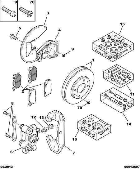 PSA 4252-56 - Kit pastiglie freno, Freno a disco www.autoricambi360.it
