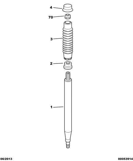PSA 5254,18 - Kit parapolvere, Ammortizzatore www.autoricambi360.it