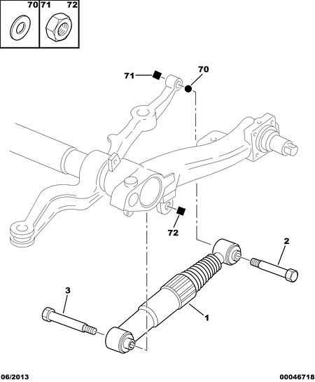 PSA 5206 G8 - Ammortizzatore www.autoricambi360.it