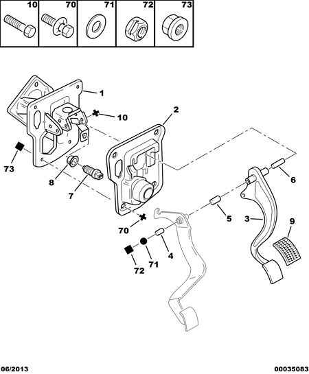 PSA 4534.52 - Interruttore luce freno www.autoricambi360.it