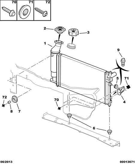 PSA 1330.01 - Radiatore, Raffreddamento motore www.autoricambi360.it