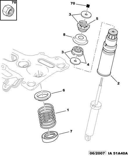 PSA 5161 20 - Supporto ammortizzatore a molla www.autoricambi360.it