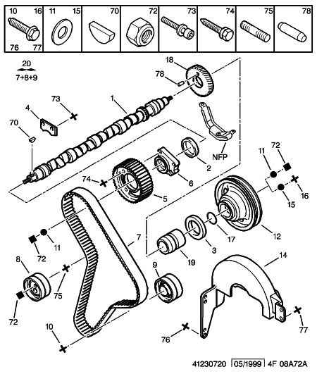 PSA 0830.12 - Galoppino / Guidacinghia, Cinghia dentata www.autoricambi360.it