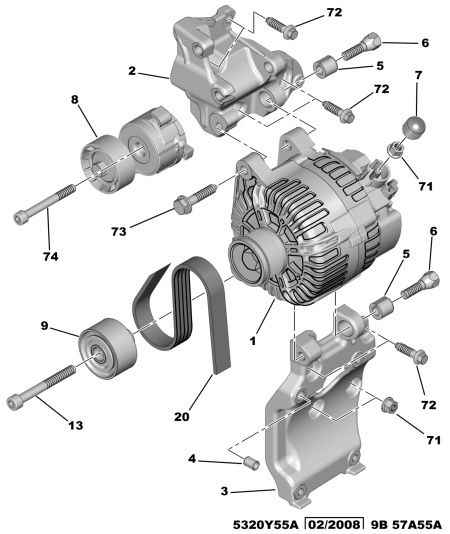PSA 5751 F3 - Kit Cinghie Poly-V www.autoricambi360.it