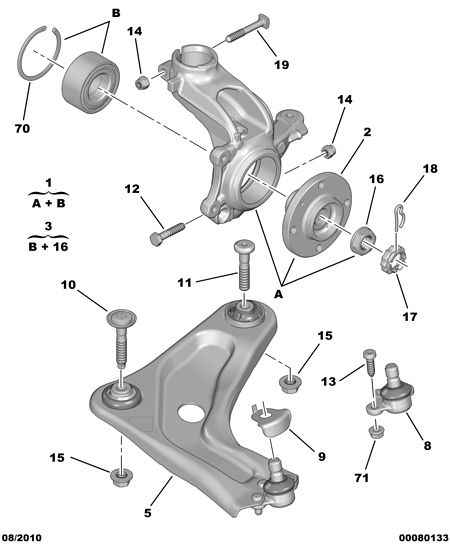 PSA 3307.76 - Kit cuscinetto ruota www.autoricambi360.it