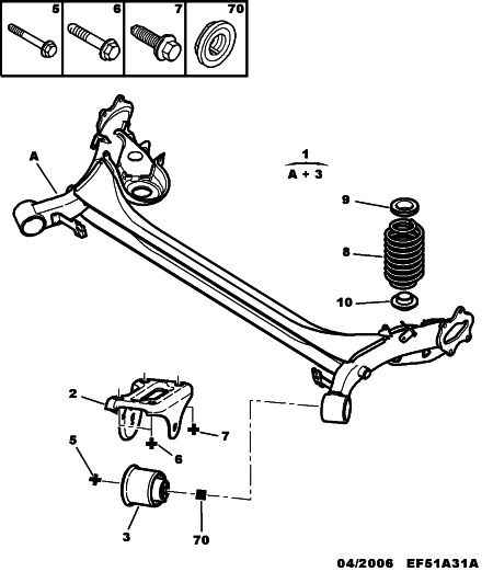 PSA 5131.A4 - Supporto, Braccio oscillante www.autoricambi360.it