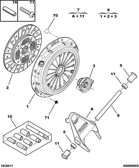 PSA 2117 59 - Forcella disinnesto frizione www.autoricambi360.it