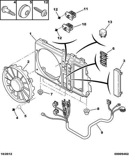 PSA 1250.G0 - Ventola, Raffreddamento motore www.autoricambi360.it