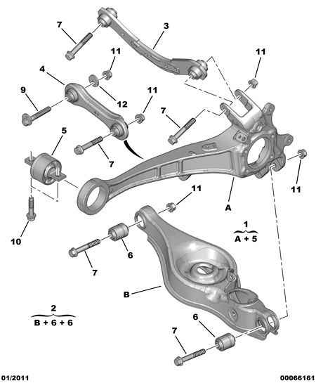 PSA 5131 G1 - Supporto, Braccio oscillante www.autoricambi360.it