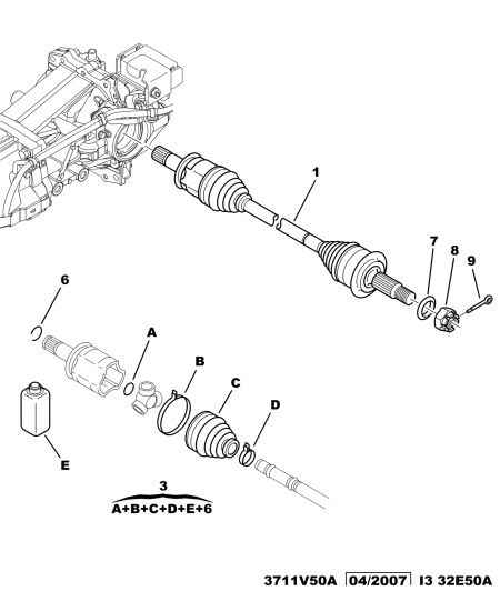 PSA 3297 29 - Kit cuscinetto ruota www.autoricambi360.it