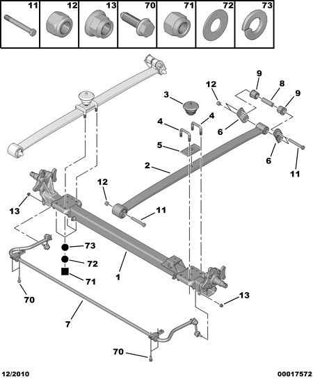 PSA 5131.F6 - Supporto, Molla a balestra www.autoricambi360.it