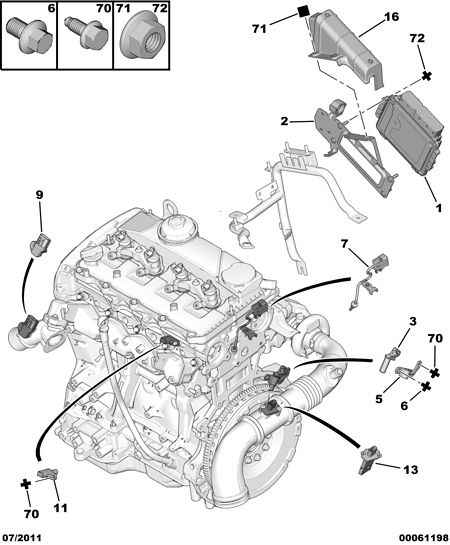 PSA 1338 F0 - Sensore, Temperatura refrigerante www.autoricambi360.it
