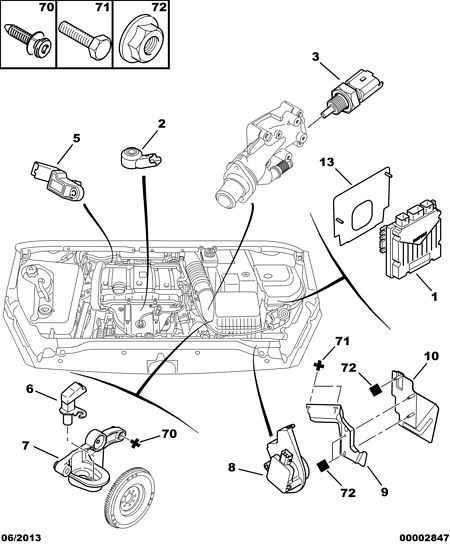 PSA 1920 X1 - Sensore, Posizionamento pedale acceleratore www.autoricambi360.it