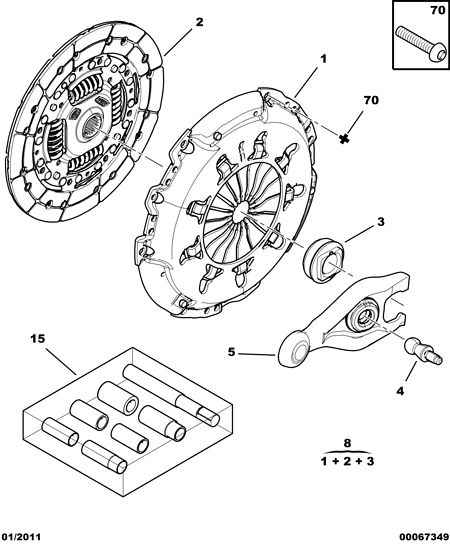 PSA 2117 66 - Forcella disinnesto frizione www.autoricambi360.it