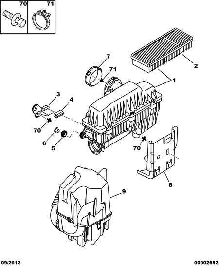 PSA 1444 CQ - Filtro aria www.autoricambi360.it
