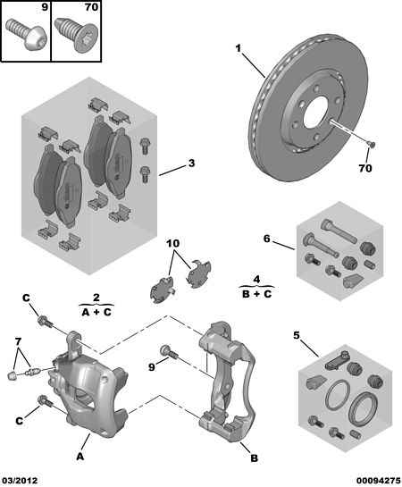 PSA 4249 J6 - Discofreno www.autoricambi360.it