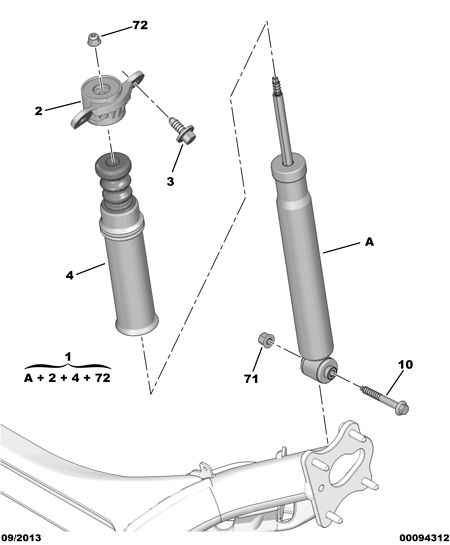 PSA 5142.48 - Supporto ammortizzatore a molla www.autoricambi360.it