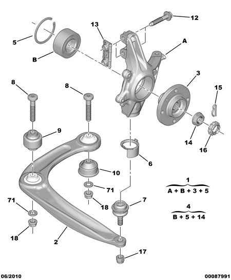 PSA 3523 92 - Supporto, Braccio oscillante www.autoricambi360.it