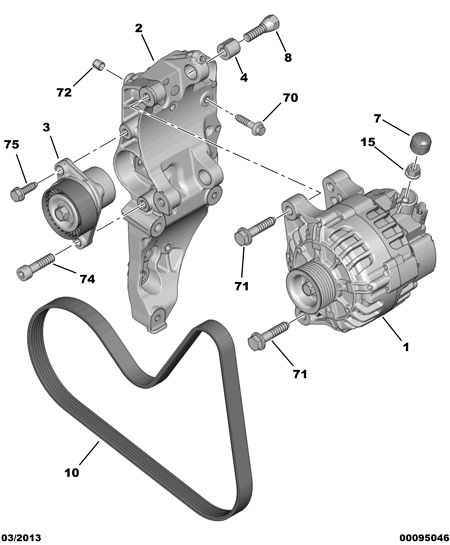 PSA 98 018 953 80 - Alternatore www.autoricambi360.it