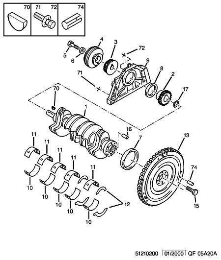 PSA 0515.H6 - Puleggia cinghia, Albero a gomiti www.autoricambi360.it