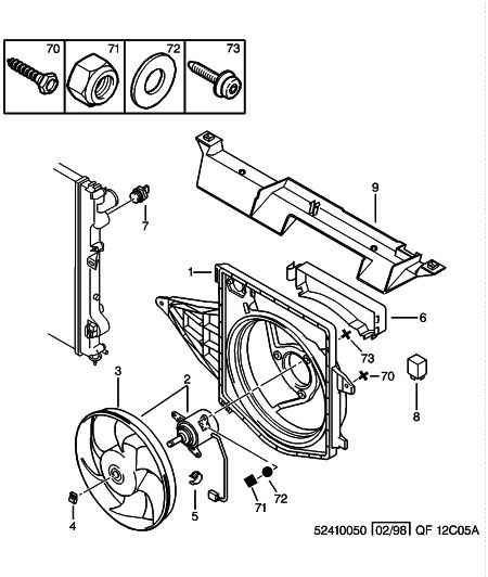 PSA 1264.40 - Termocontatto, Ventola radiatore www.autoricambi360.it
