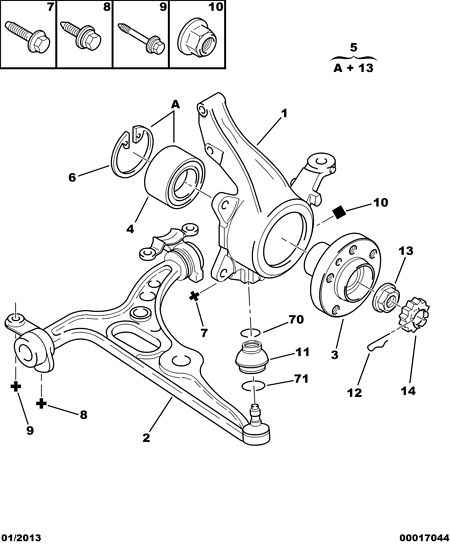 PSA 3350.27 - Kit cuscinetto ruota www.autoricambi360.it
