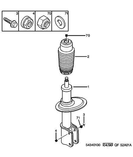 PSA 5254.46 - Kit parapolvere, Ammortizzatore www.autoricambi360.it