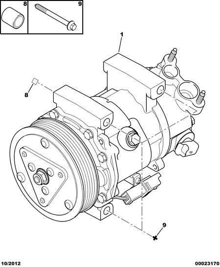 PSA 6453.QJ - Compressore, Climatizzatore www.autoricambi360.it