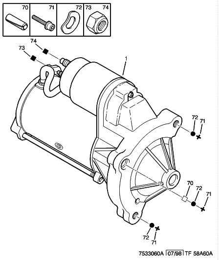 PSA 5802 M4 - Motorino d'avviamento www.autoricambi360.it