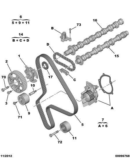 PSA 0829 62 - Rullo tenditore, Cinghia dentata www.autoricambi360.it