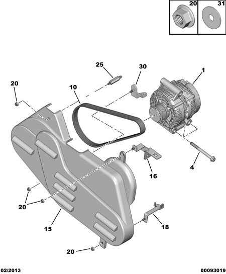 PSA 5705 EA - Alternatore www.autoricambi360.it
