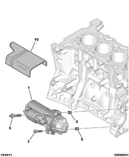 PSA 5802.AS - Motorino d'avviamento www.autoricambi360.it