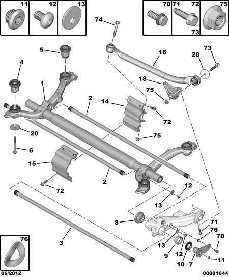 PSA 5131.A9 - Supporto, Braccio oscillante www.autoricambi360.it