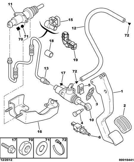PSA 4534 38 - Innesto, Azionamento frizione (Controllo motore) www.autoricambi360.it