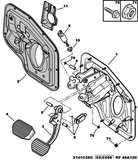 PSA 16 064 804 80 - Interruttore luce freno www.autoricambi360.it