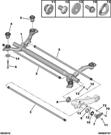 PSA 5131.96 - Kit riparazione, Braccio oscillante www.autoricambi360.it
