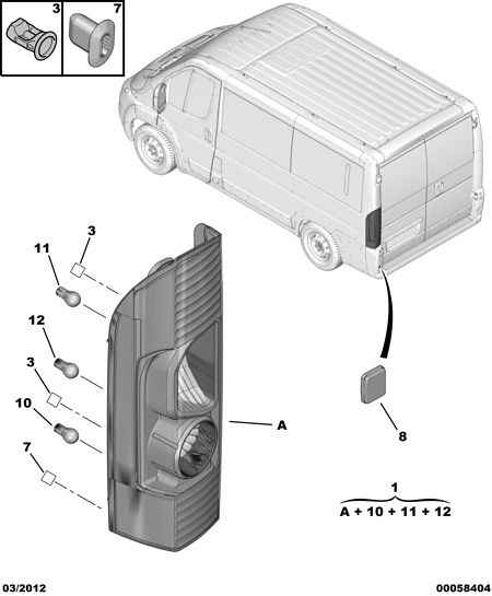 PSA 6216.E2 - Lampadina, luce di posizione posteriore www.autoricambi360.it