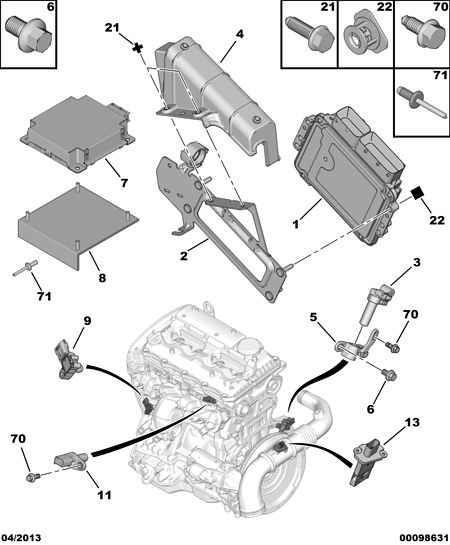 PSA 1920 KX - Generatore di impulsi, Albero a gomiti www.autoricambi360.it