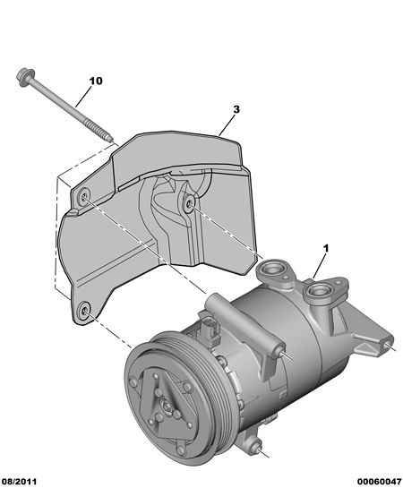 PSA 96.765.526.80 - Compressore, Climatizzatore www.autoricambi360.it