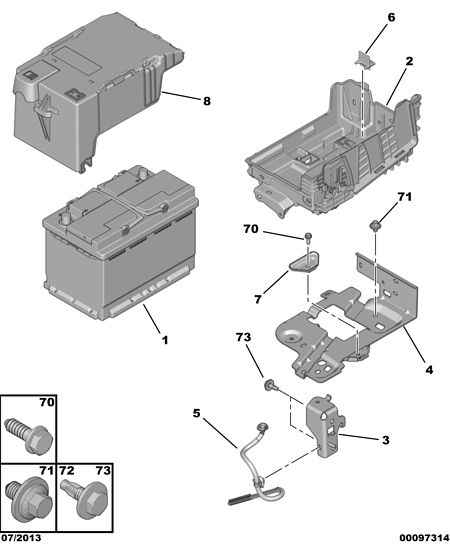 PSA 5600 VF - Batteria avviamento www.autoricambi360.it