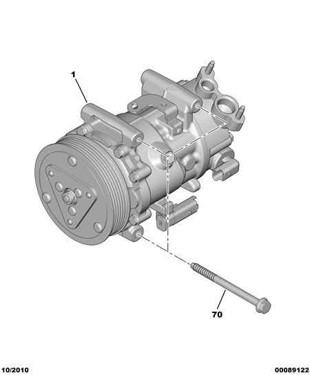PSA 6487 08 - Compressore, Climatizzatore www.autoricambi360.it