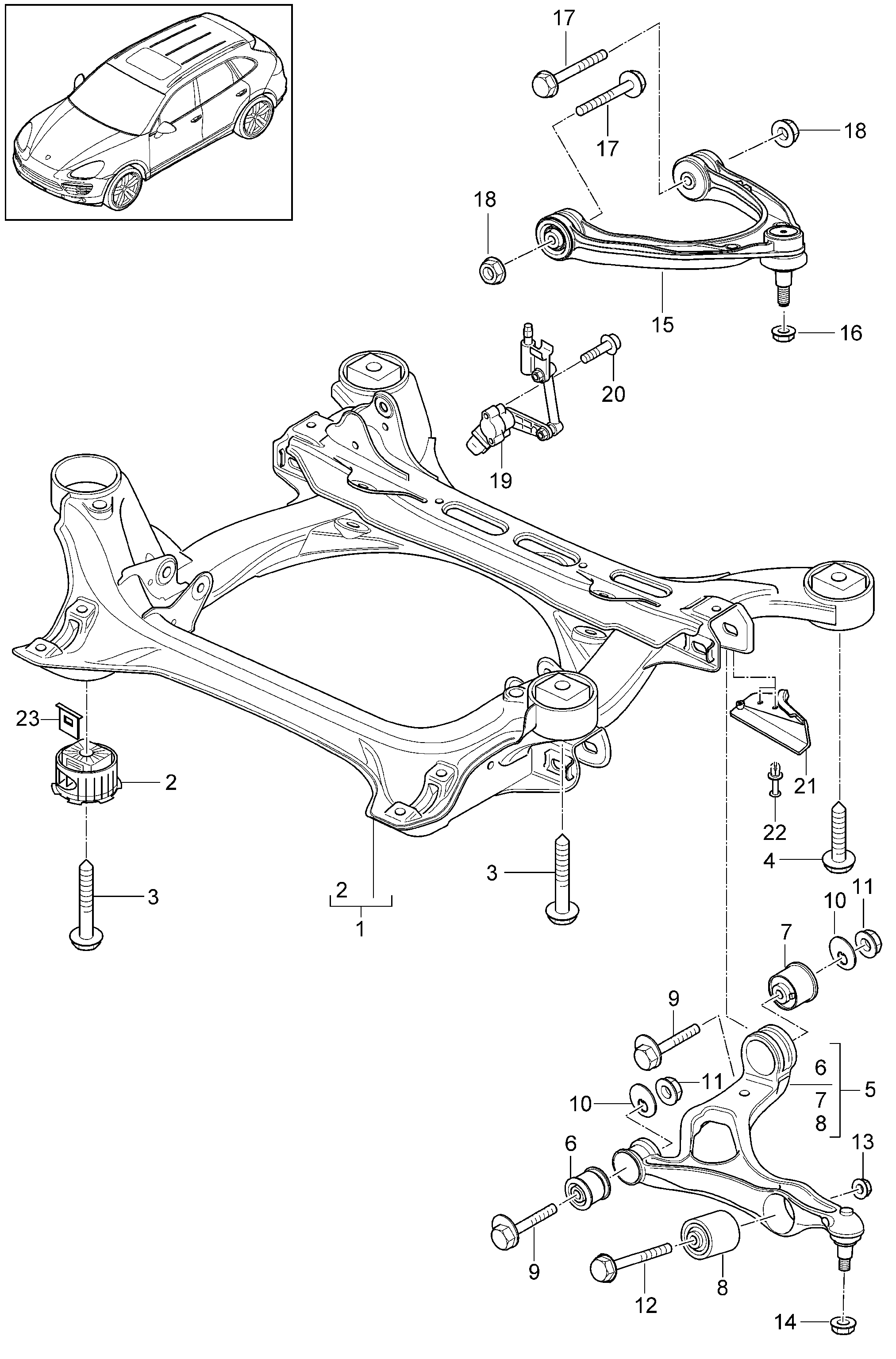VAG 955 343 243 01 - Supporto, Braccio oscillante www.autoricambi360.it