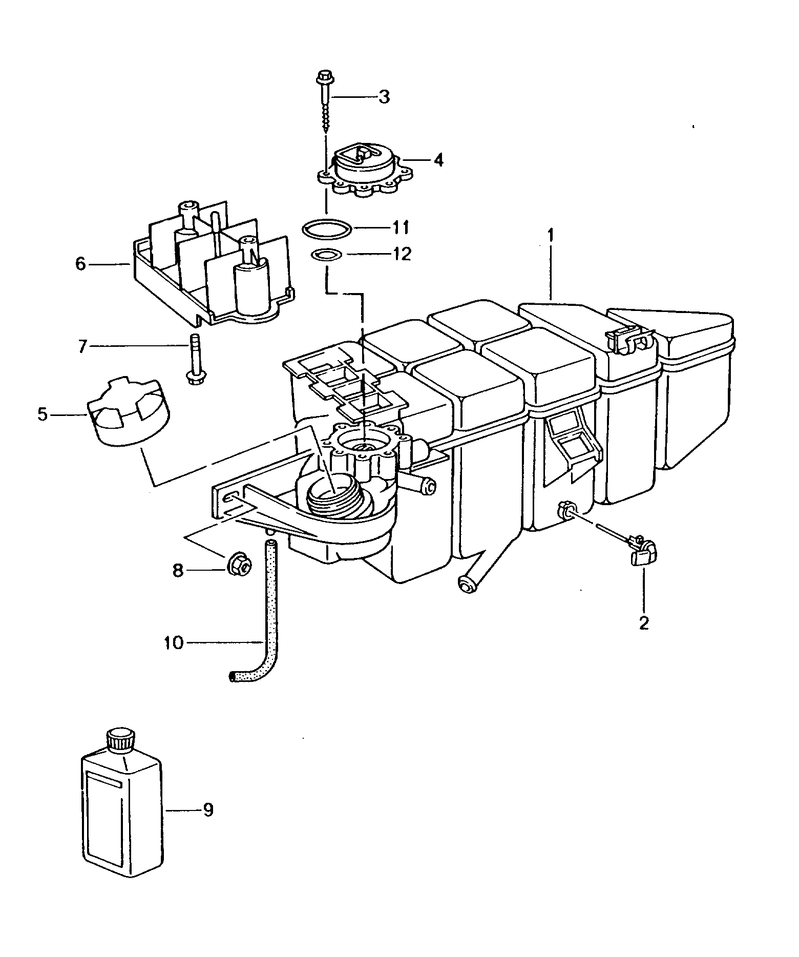 VAG 996 106 447 01 - Tappo, serbatoio refrigerante www.autoricambi360.it
