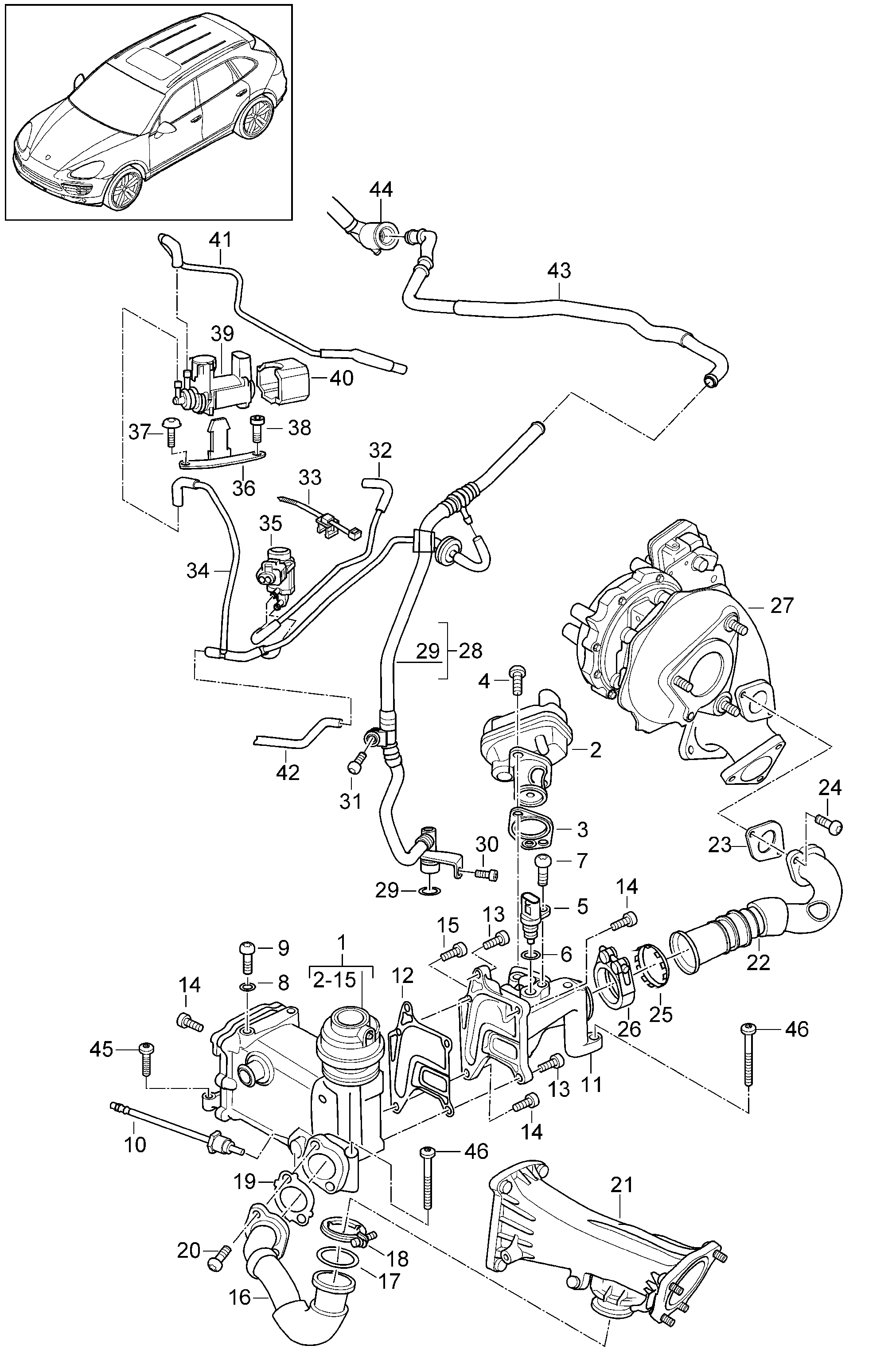VAG 95560528310 - Convertitore pressione, Controllo gas scarico www.autoricambi360.it