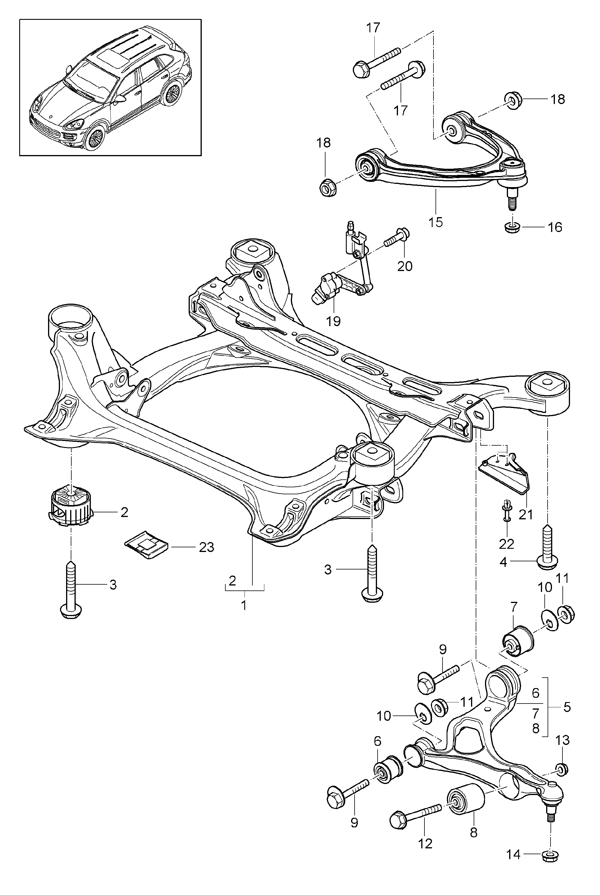 VAG 955 343 243 01 - Supporto, Braccio oscillante www.autoricambi360.it