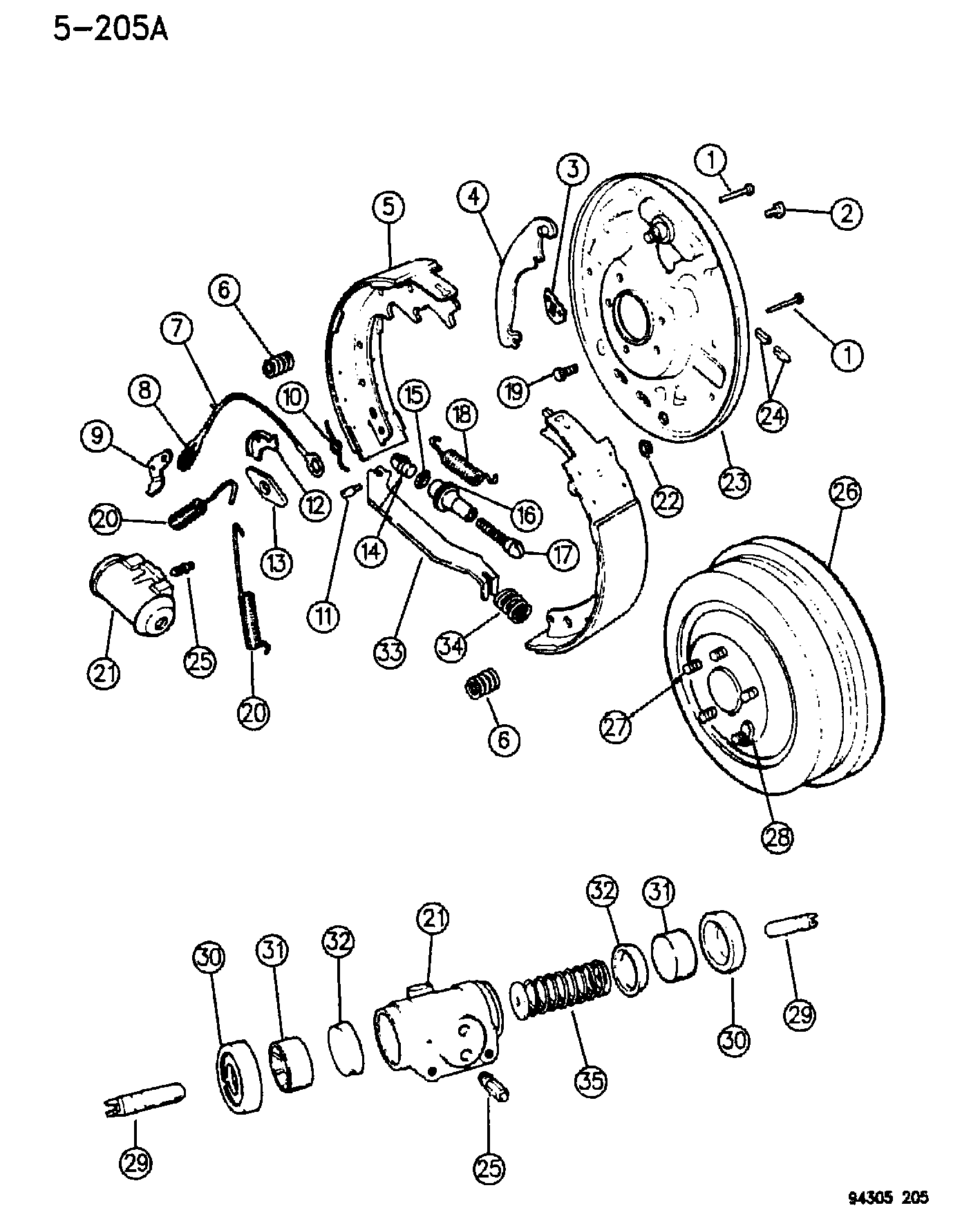 FCA 472 3367 - Kit ganasce freno www.autoricambi360.it