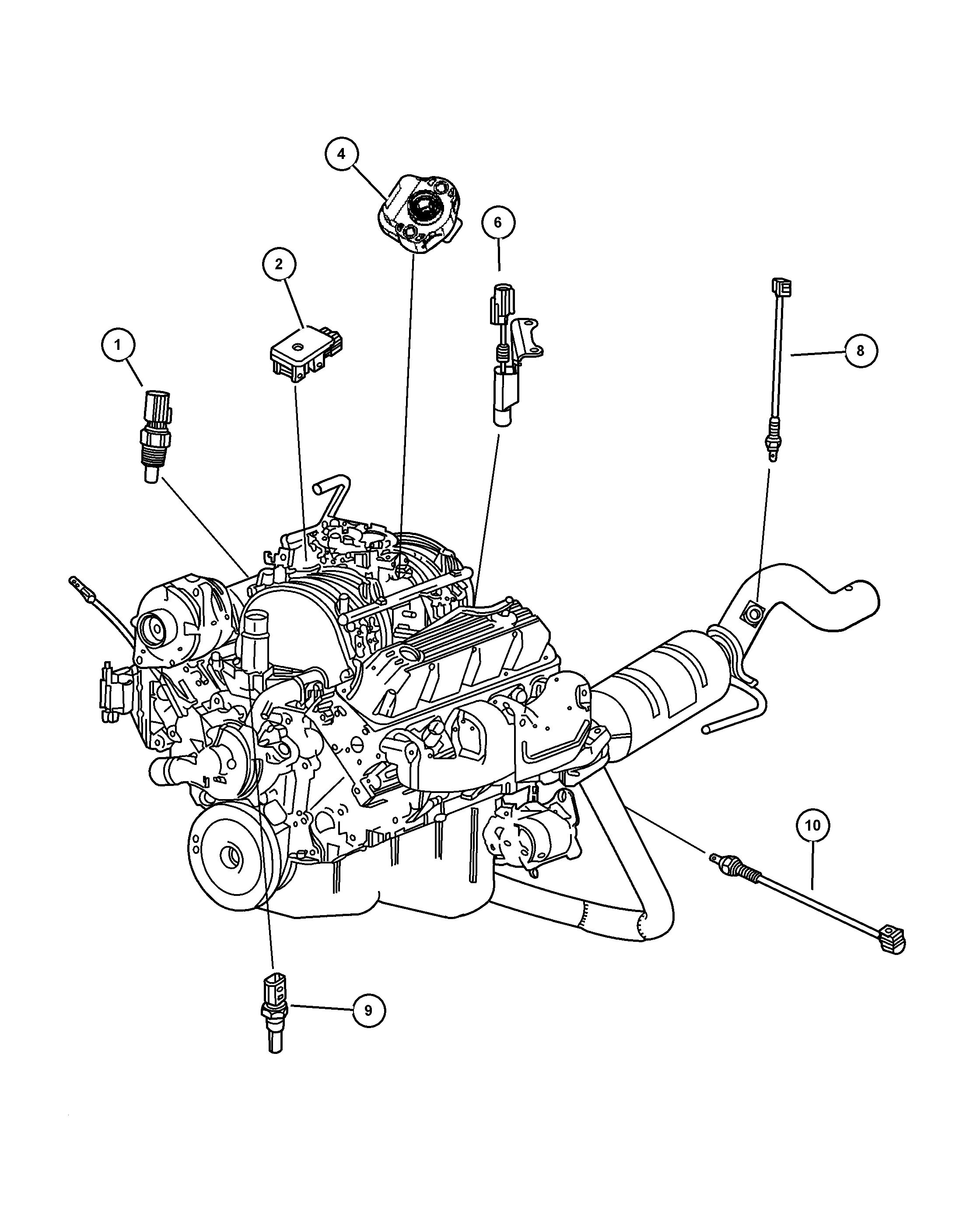 FCA 56030 111AA - Sonda lambda www.autoricambi360.it