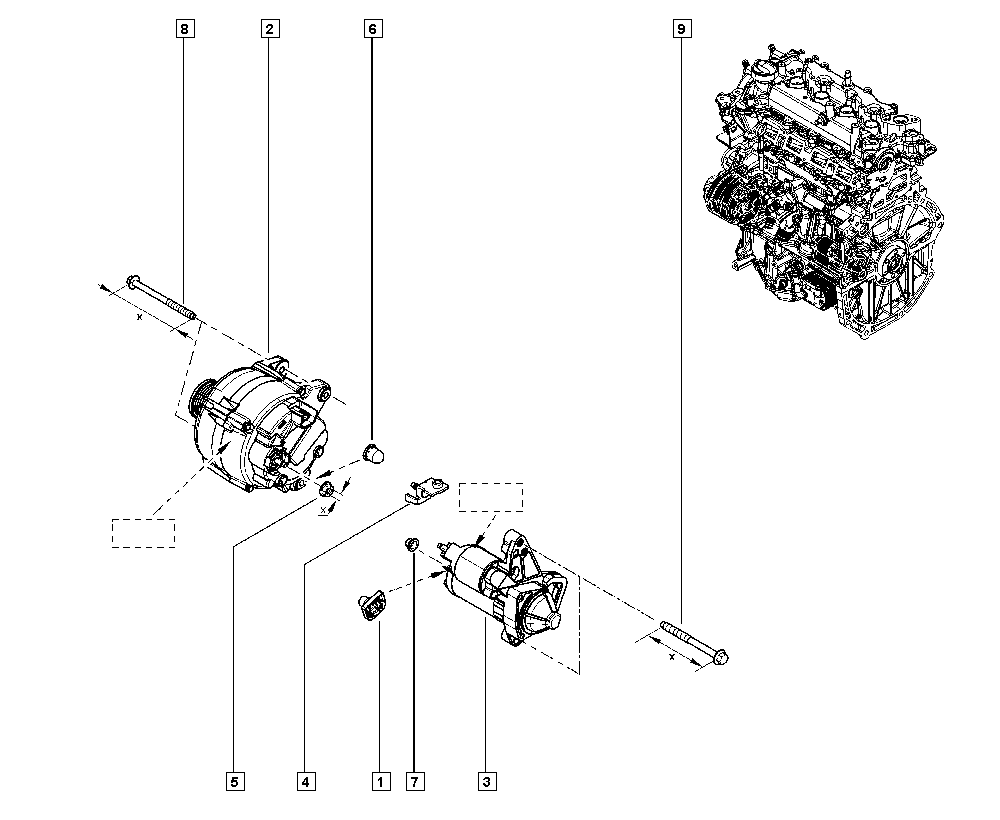 RENAULT 231002854R - Puleggia cinghia, Alternatore www.autoricambi360.it