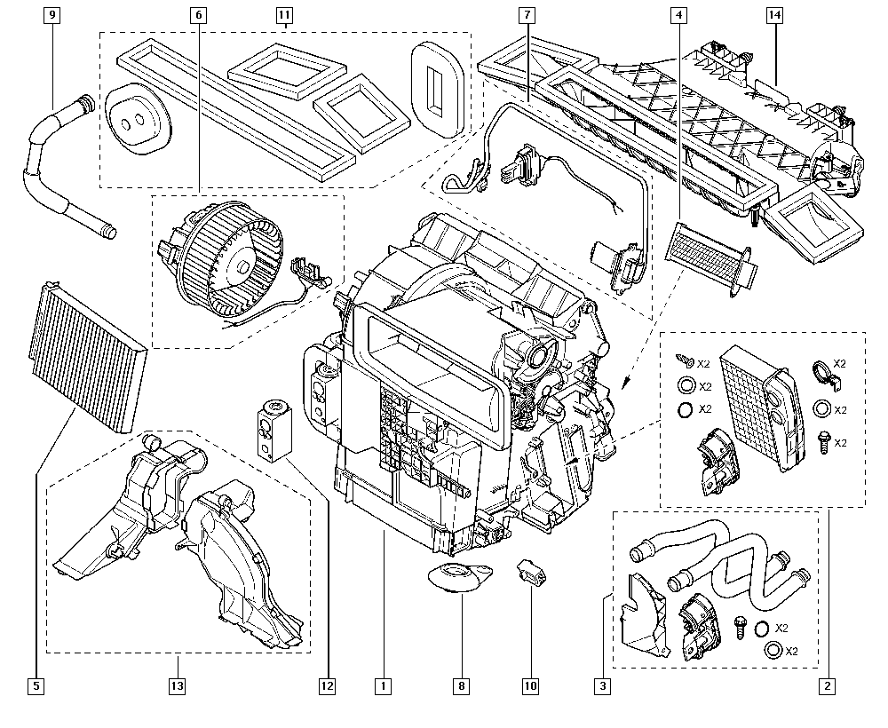 RENAULT 8201370532 - Filtro, Aria abitacolo www.autoricambi360.it